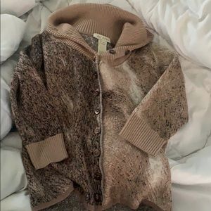 zac posen button sweater